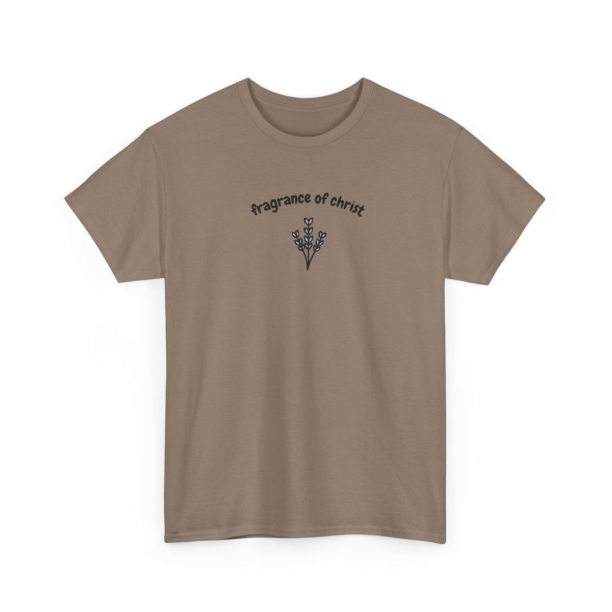 Faith Floral T‑Shirt — "Fragrance of Christ" Chest Print