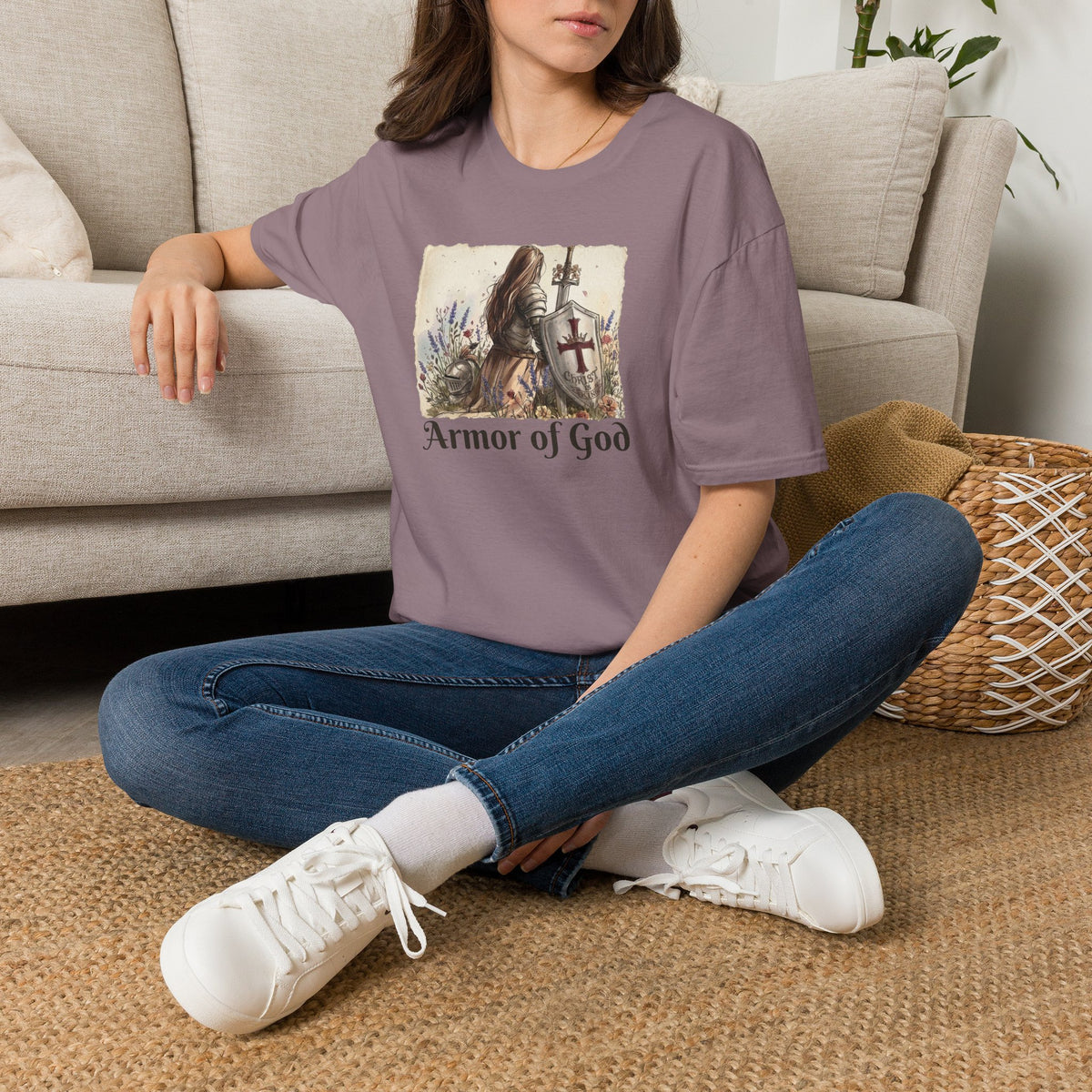Armor of God T‑Shirt — Christian Faith Warrior Tee