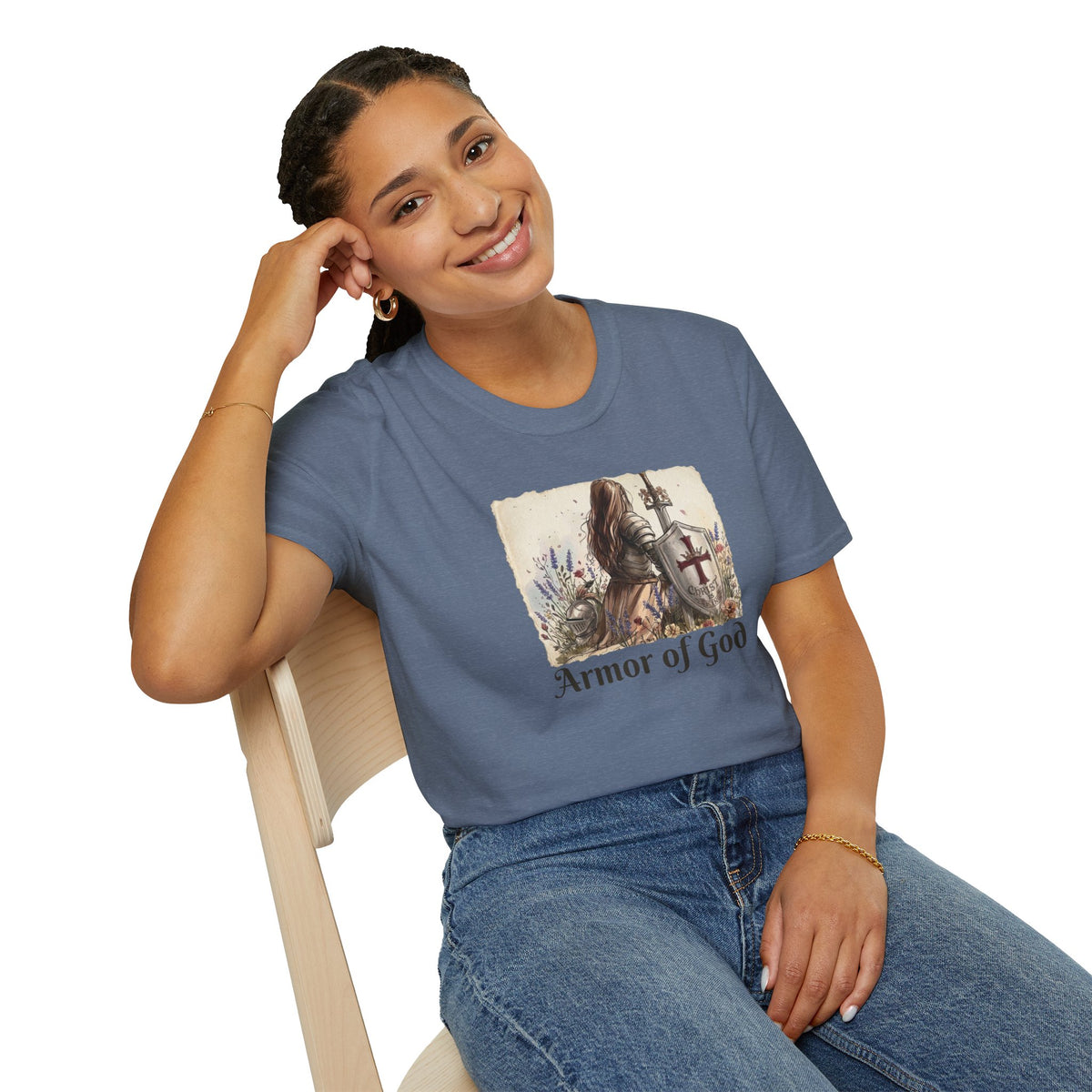 Armor of God T‑Shirt — Christian Faith Warrior Tee