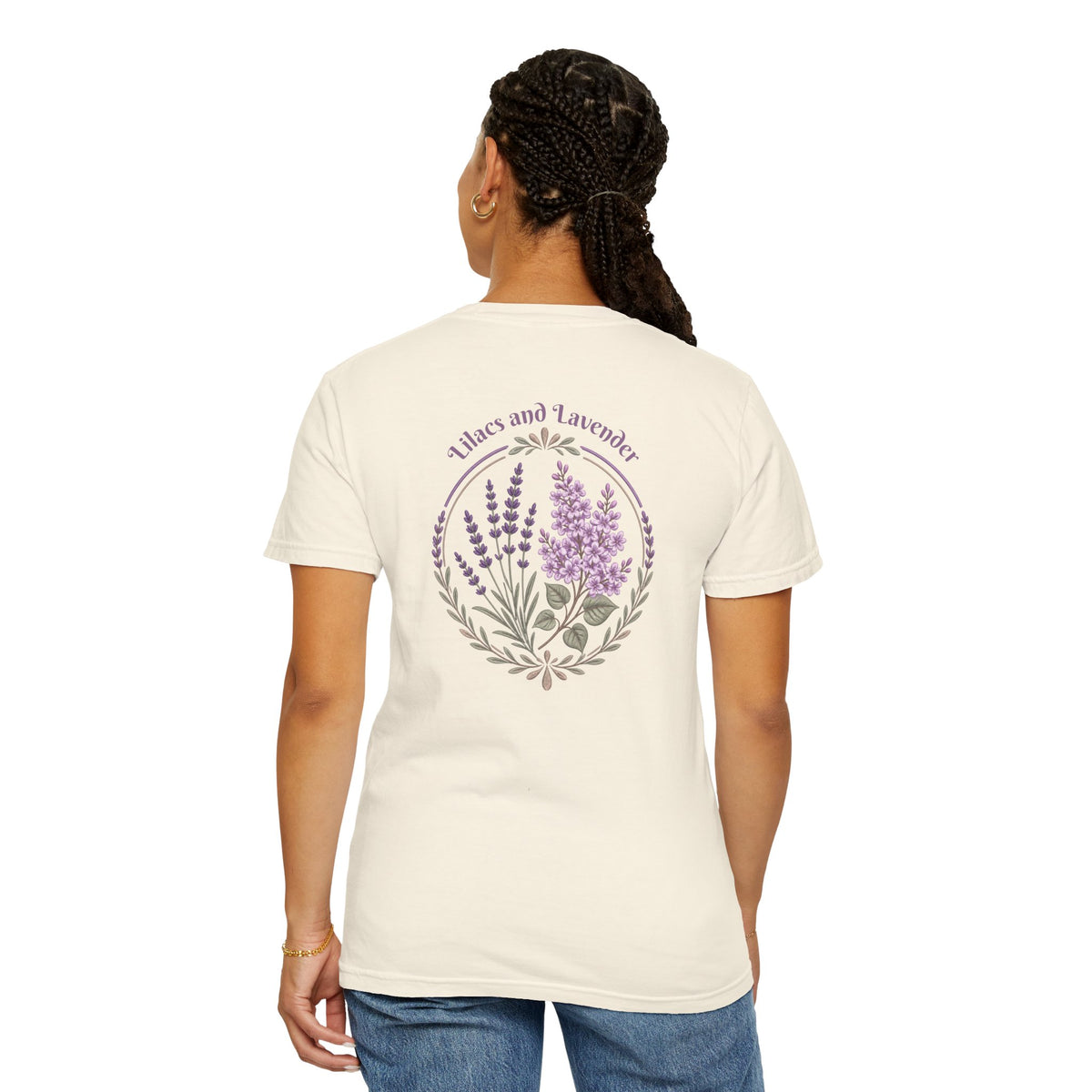 Lilacs and Lavender Floral T-Shirt