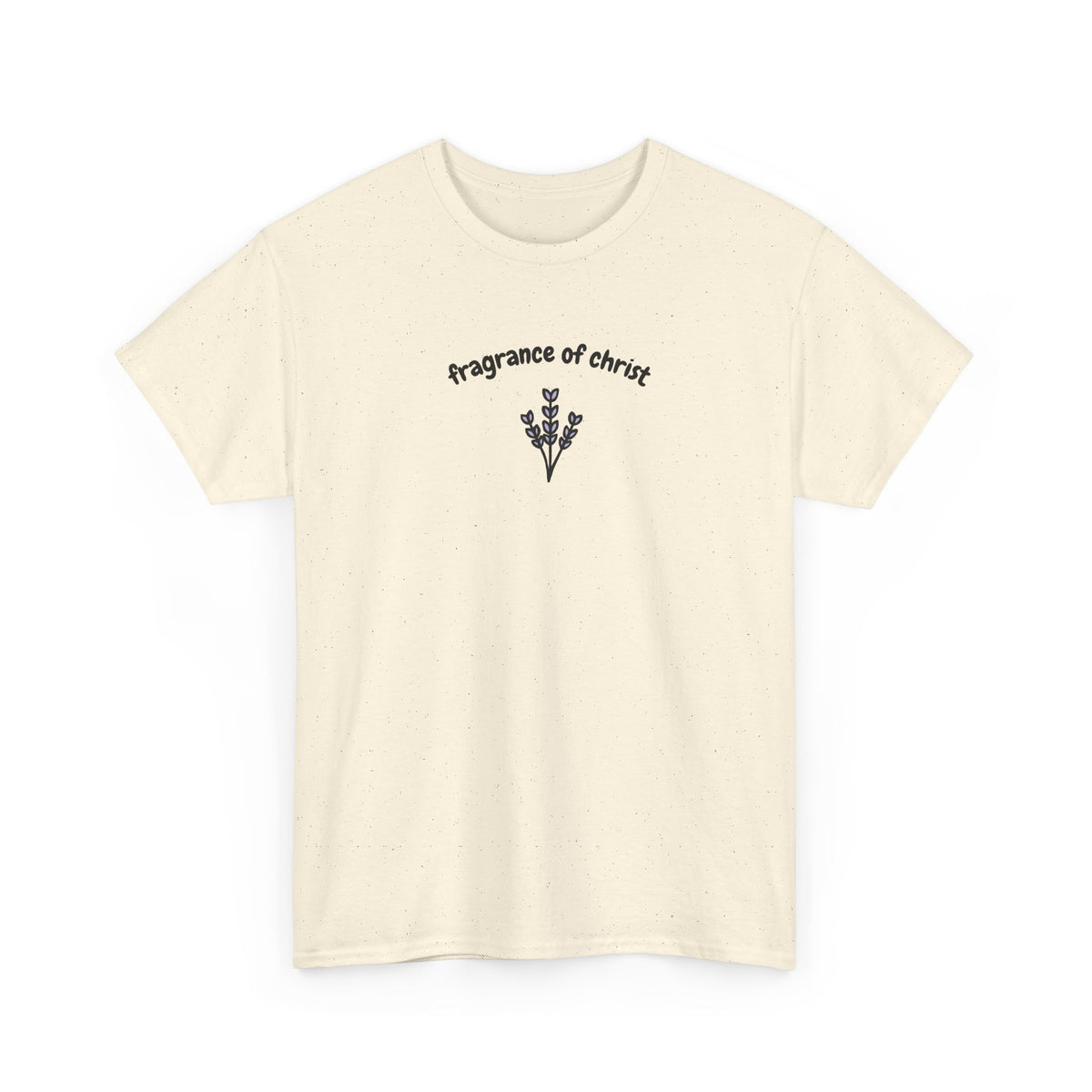 Faith Floral T‑Shirt — "Fragrance of Christ" Chest Print