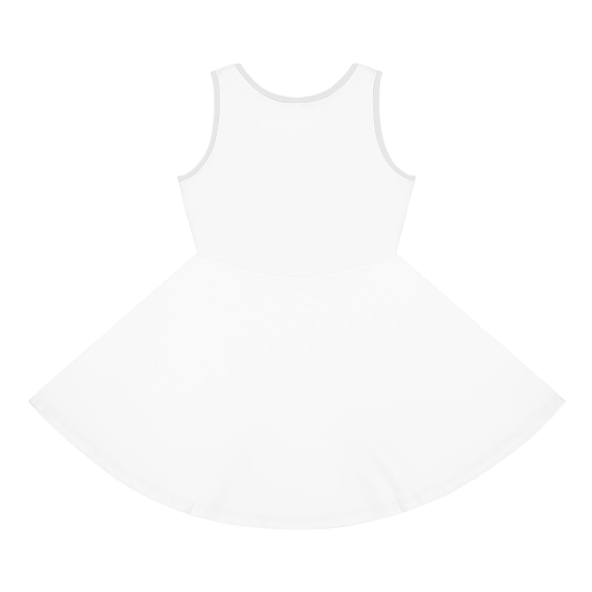 Girls' Sundress — Floral Ballerina Sketch "Lilacs and Lavender"