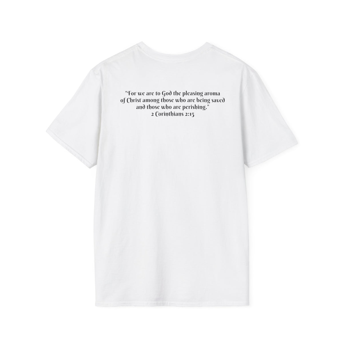 T-Shirt — "Fragrance of Christ" Floral Christian Tee
