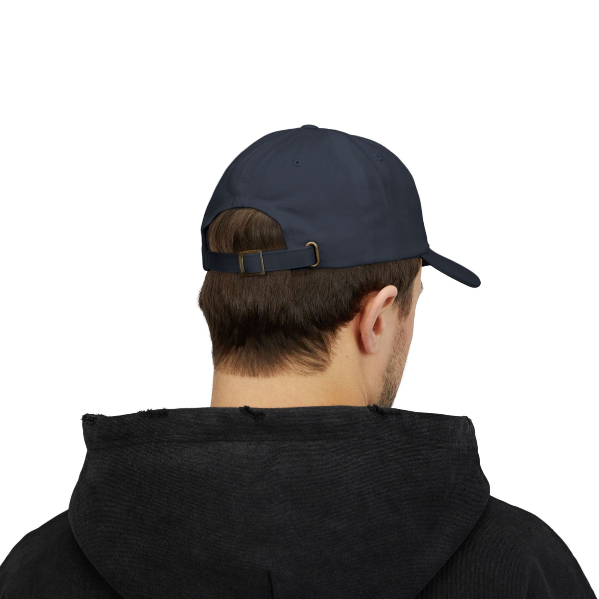 Patriotic Vintage Baseball Dad Cap with Embroidered Crusader Heart Flag