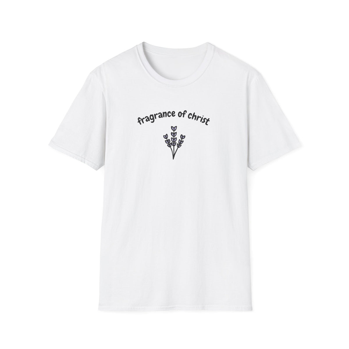 T-Shirt — "Fragrance of Christ" Floral Christian Tee