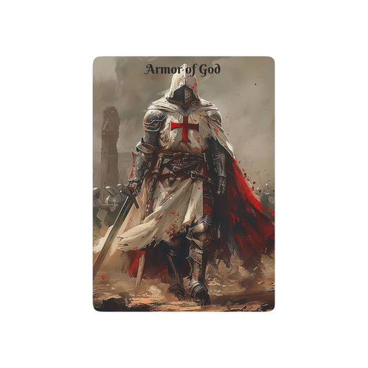 Armor of God Poker Playing Cards — Medieval Knight Templar Deck