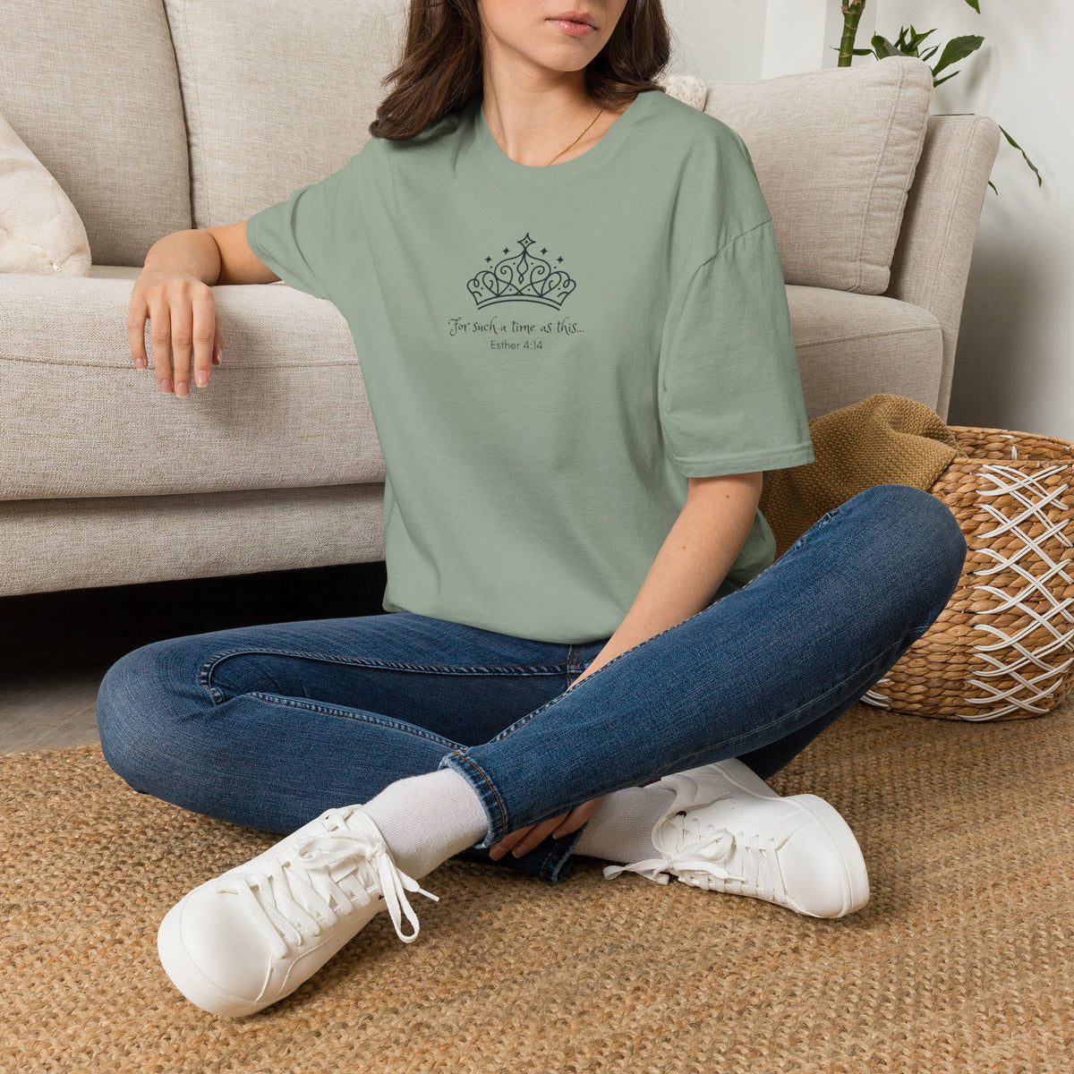 Queen Esther "For Such A Time As This Inspirational T-Shirt