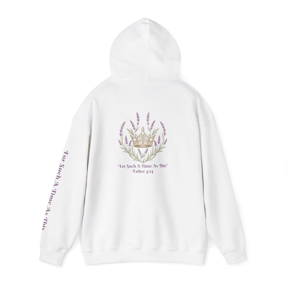 “For Such a Time as This” Faith Crown Hoodie