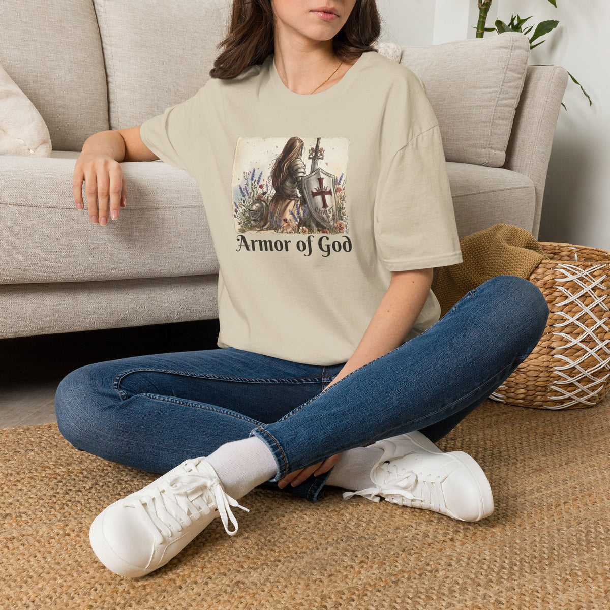 Armor of God T‑Shirt — Christian Faith Warrior Tee