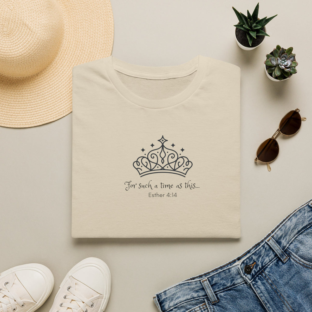 Queen Esther "For Such A Time As This Inspirational T-Shirt