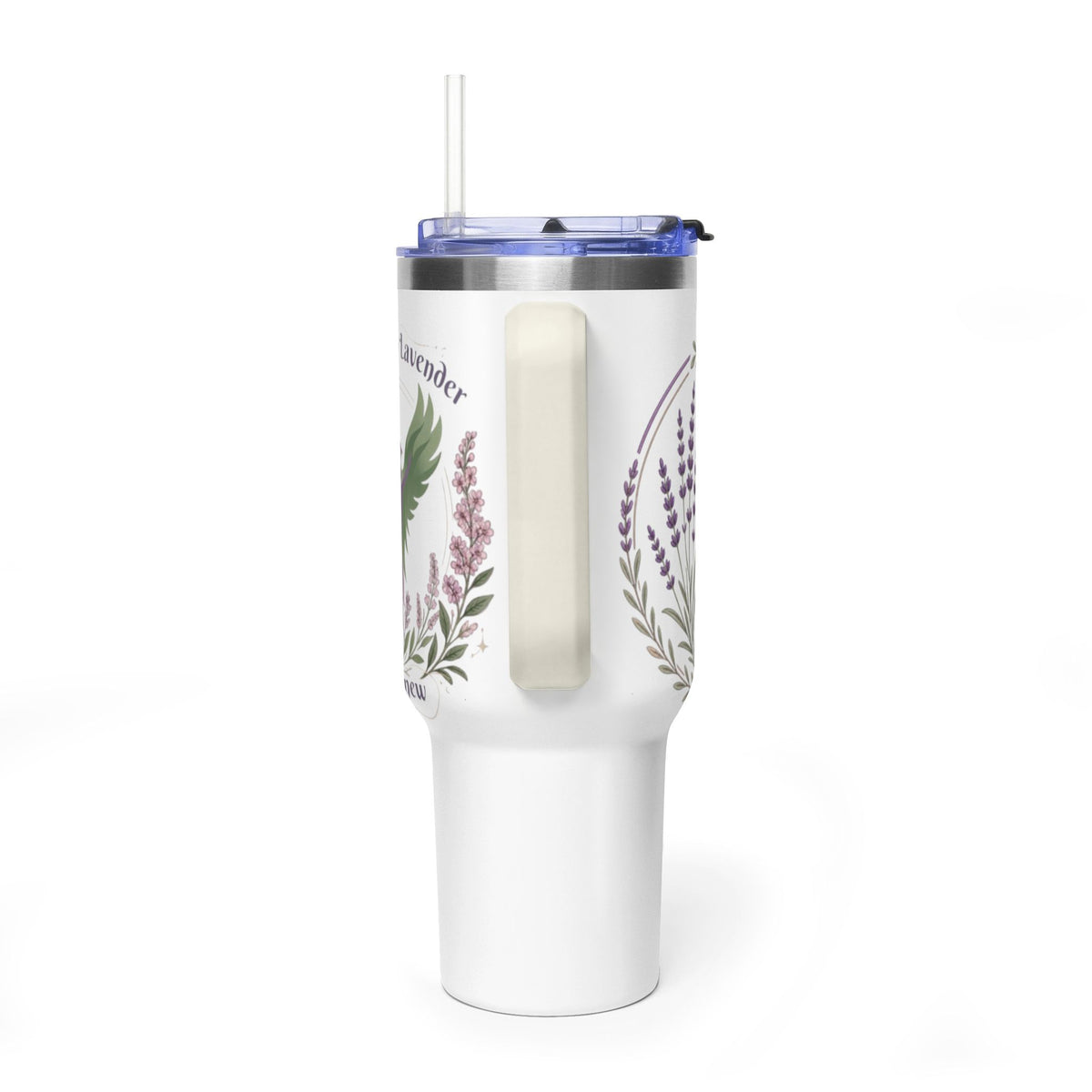 Copy of 40oz Vacuum Tumbler – White Insulated Travel Cup (Rise Anew Program Design)
