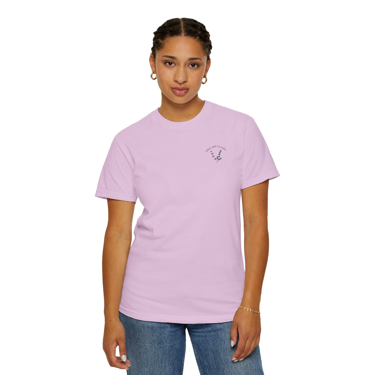 Lilacs and Lavender Floral T-Shirt