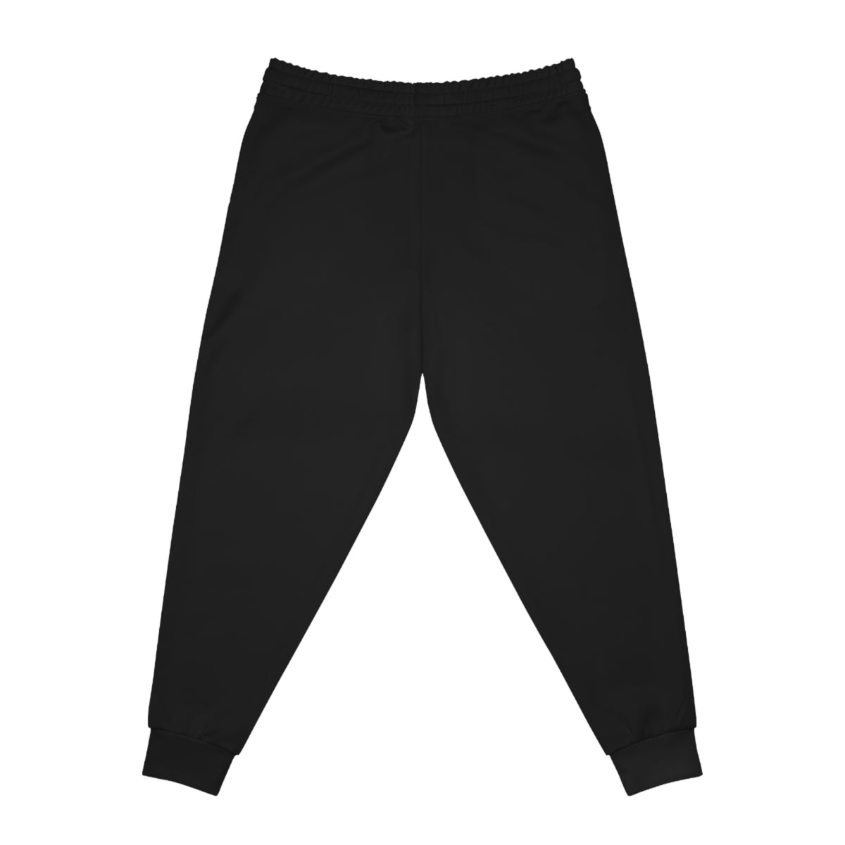 Athletic Joggers — Black Performance Sweatpants with Drawstring