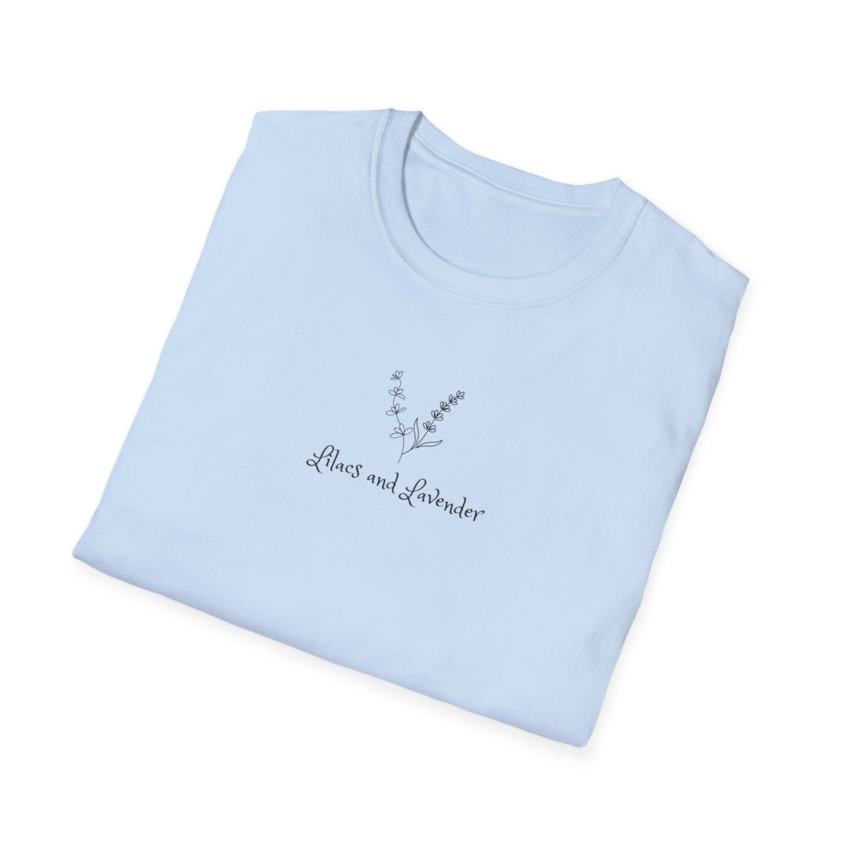 T‑Shirt — Lilacs and Lavender Signature Graphic Tee
