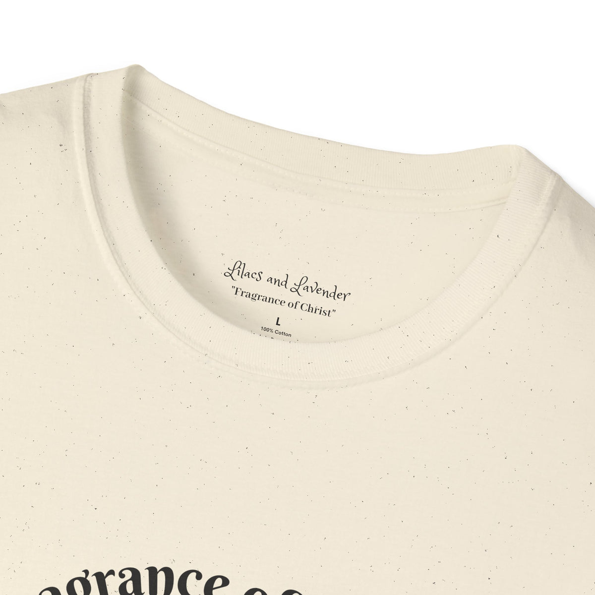 T-Shirt — "Fragrance of Christ" Floral Christian Tee