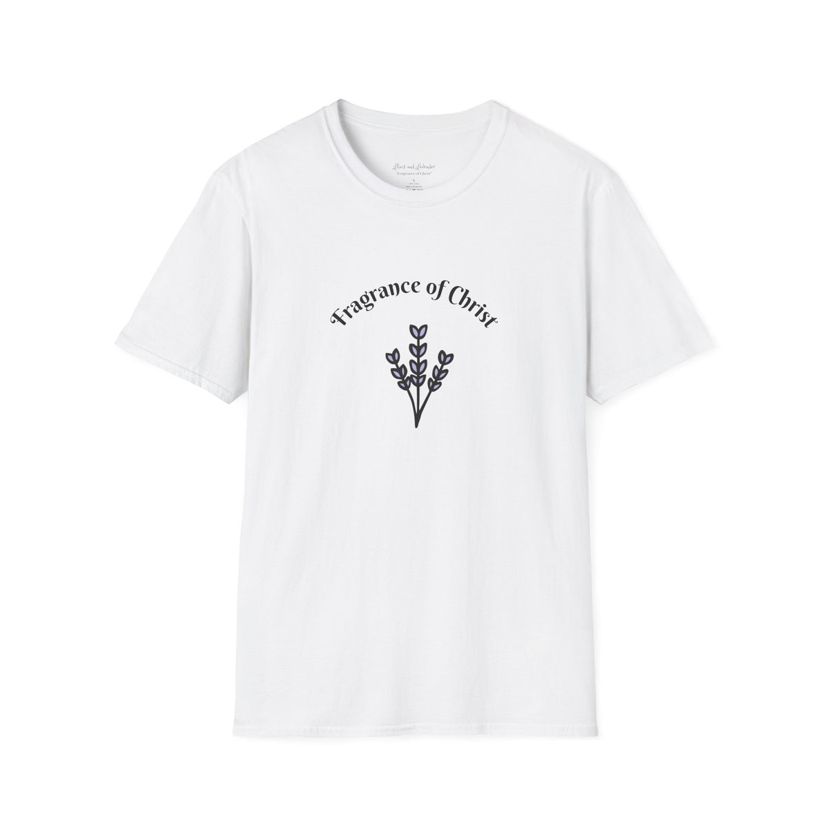 T-Shirt — "Fragrance of Christ" Floral Christian Tee