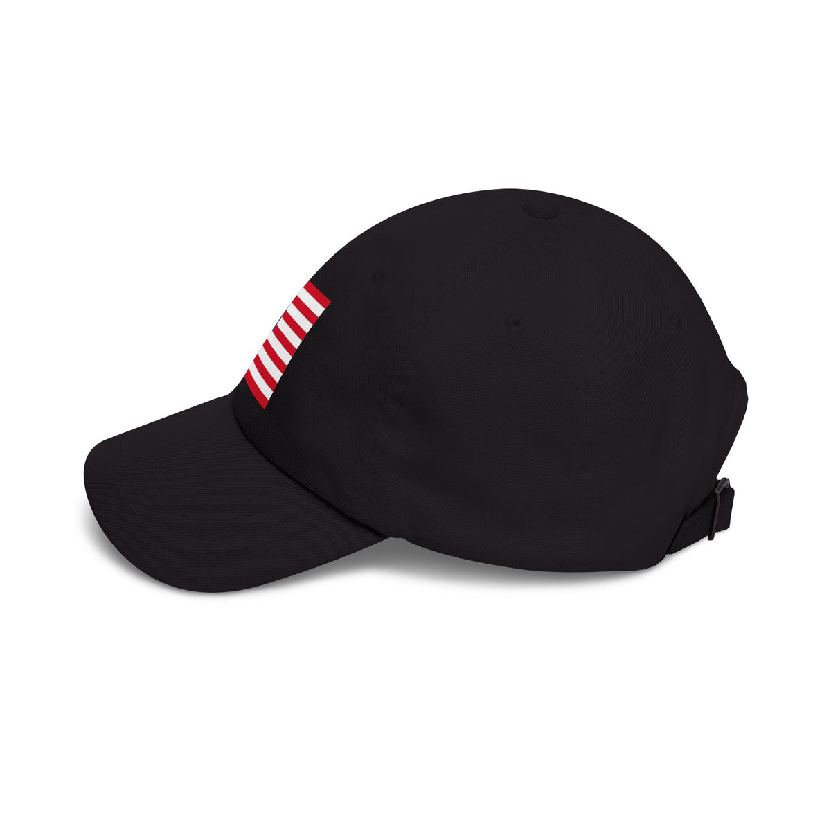 Patriotic Vintage Baseball Dad Cap with Embroidered Crusader Heart Flag