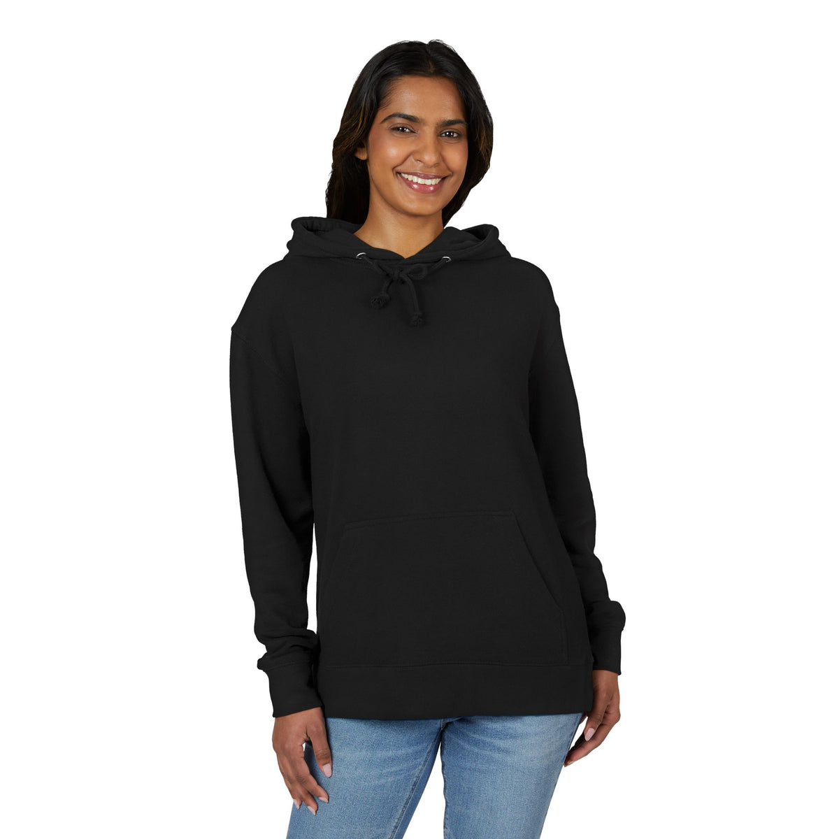 Lilacs Lavender Hoodie — Minimal Botanical Back Print