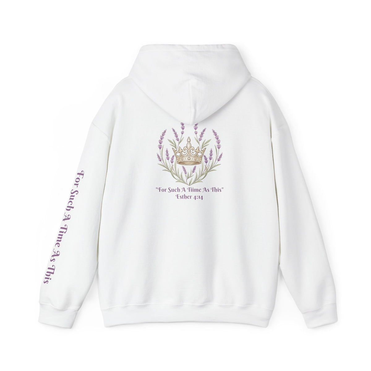 “For Such a Time as This” Faith Crown Hoodie