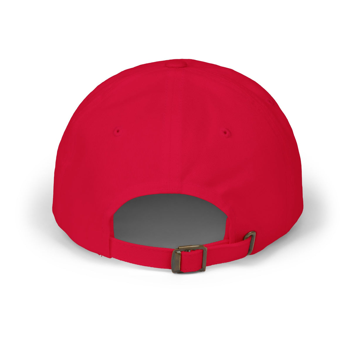 Patriotic Vintage Baseball Dad Cap with Embroidered Crusader Heart Flag