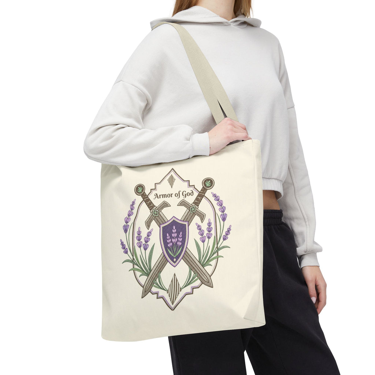Armor of God Ephesians 6:11 Christian Tote Bag