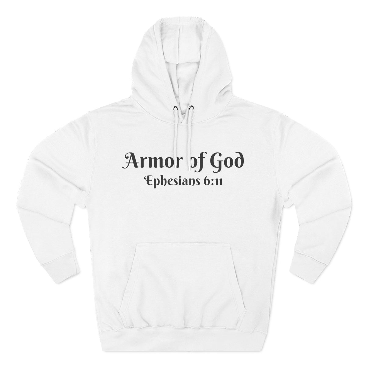 Armor of God Christian Fleece Hoodie