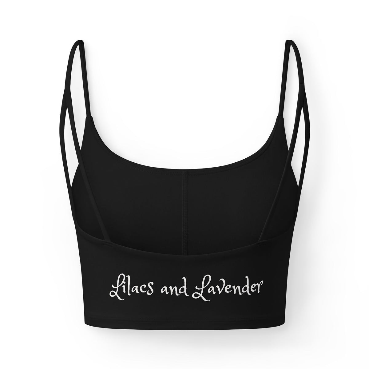 Lilacs and Lavender Crop Bra – 'Lilacs and Lavender' Luxe Women's Bralette