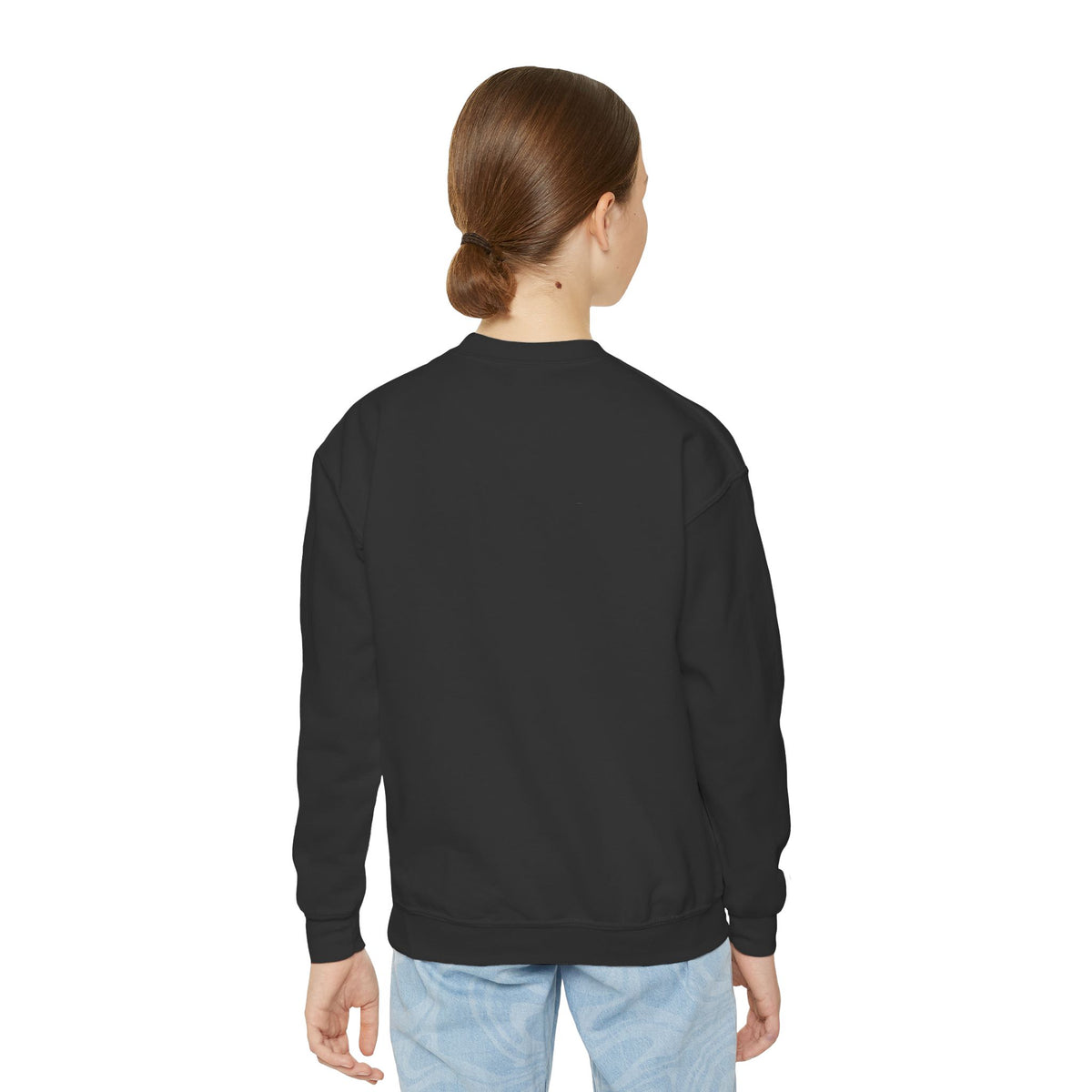 Youth Crewneck Sweatshirt — Classic White Kids Pullover
