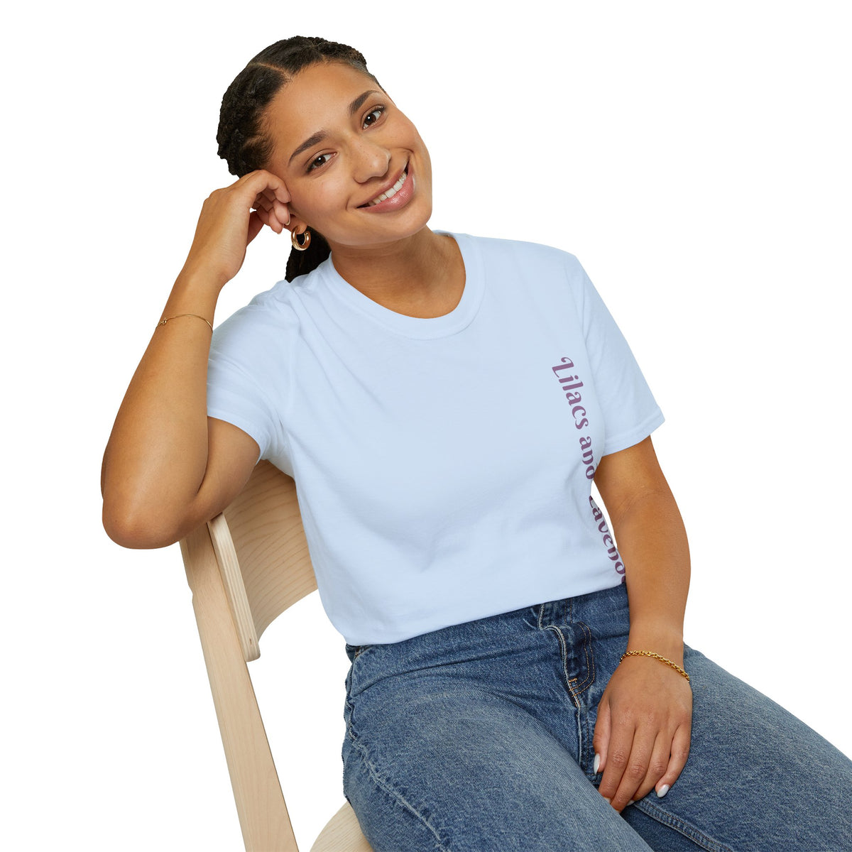 T-Shirt — Lilacs and Lavender Floral Tee