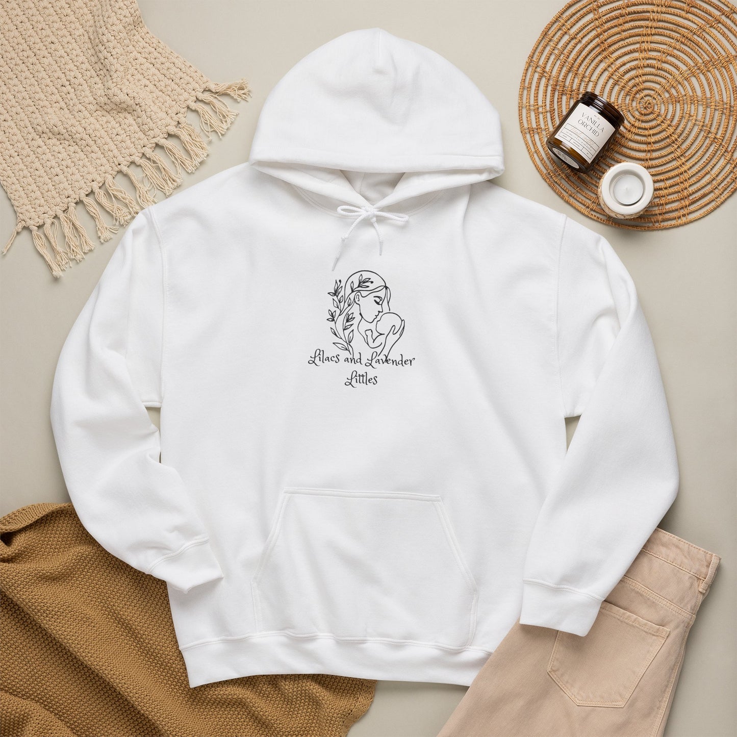 Cute Dog Floral Hoodie — 'Best Day Ever' Graphic Sweatshirt