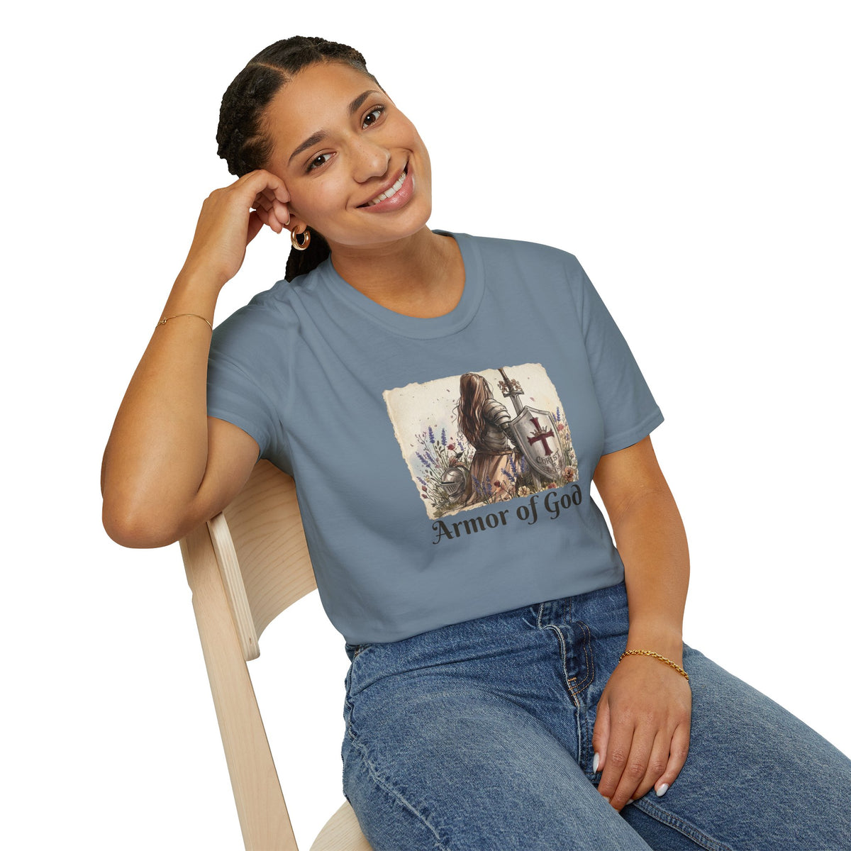 Armor of God T‑Shirt — Christian Faith Warrior Tee