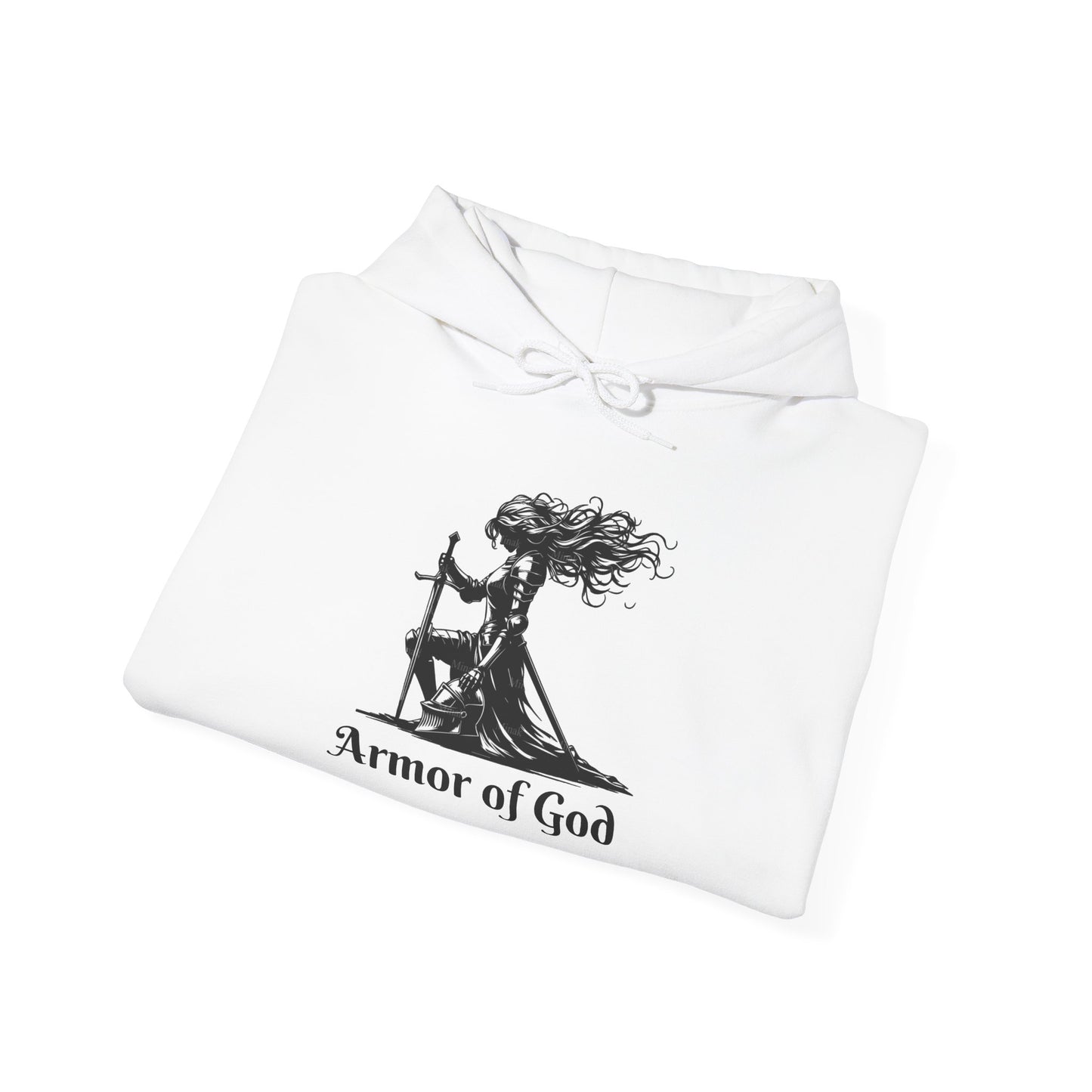 Armor of God Hoodie — Christian Faith Graphic Pullover