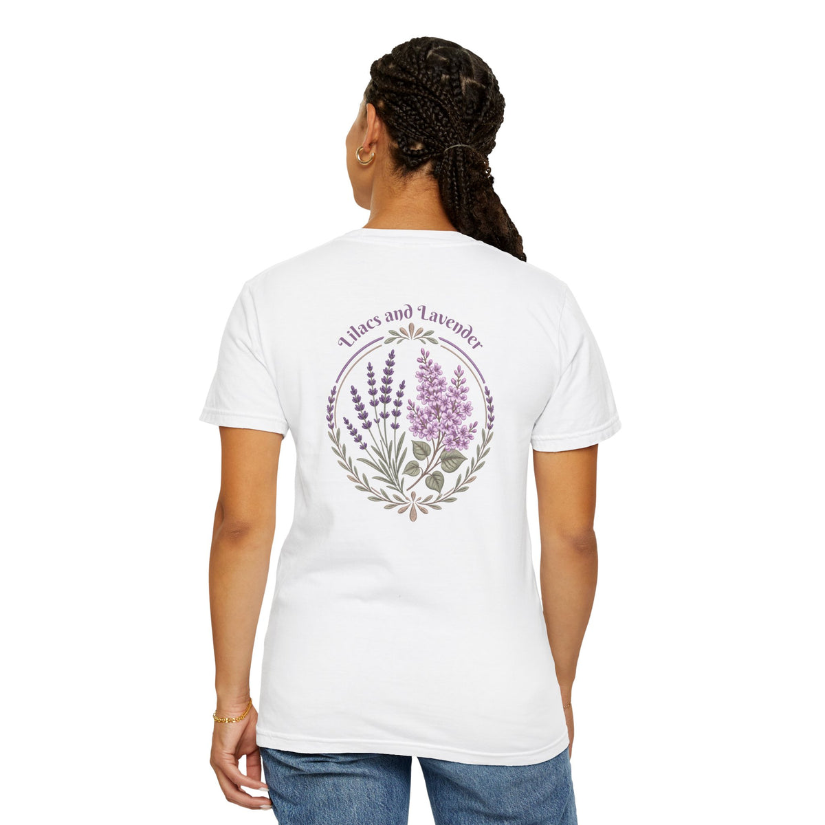 Lilacs and Lavender Floral T-Shirt