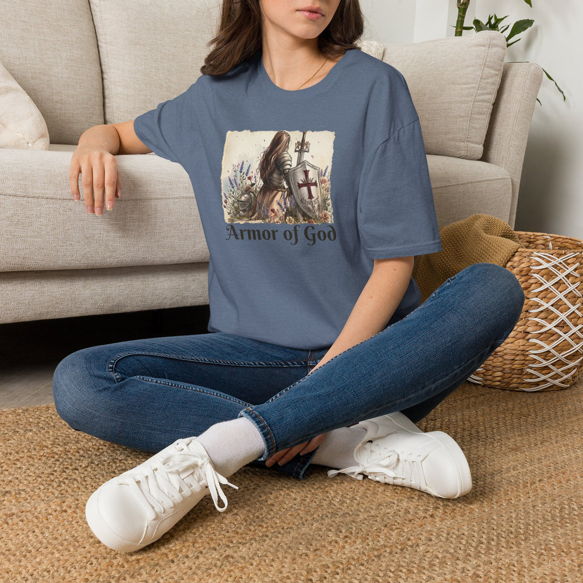 Armor of God T‑Shirt — Christian Faith Warrior Tee