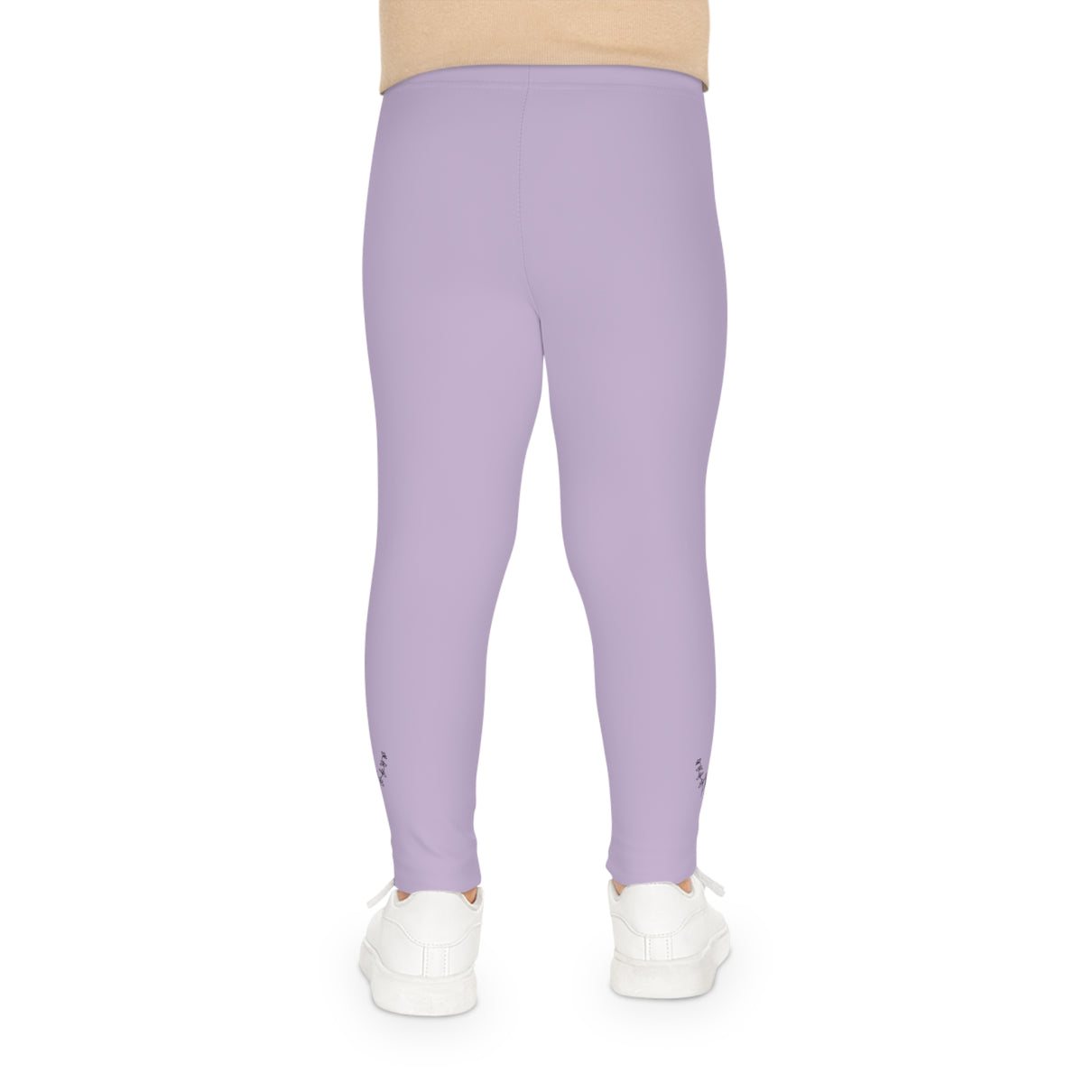 Kids Lilacs and Lavender Leggings — Light Purple Activewear for Girls