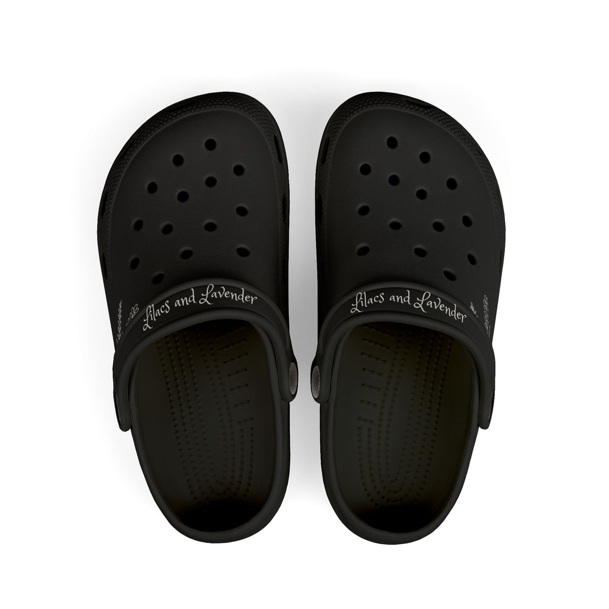 Kids Black EVA Foam Clogs — Lightweight Slip-On Sandals