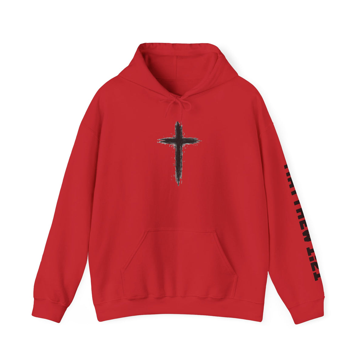 Yeshua Saves Christian Cross Hoodie