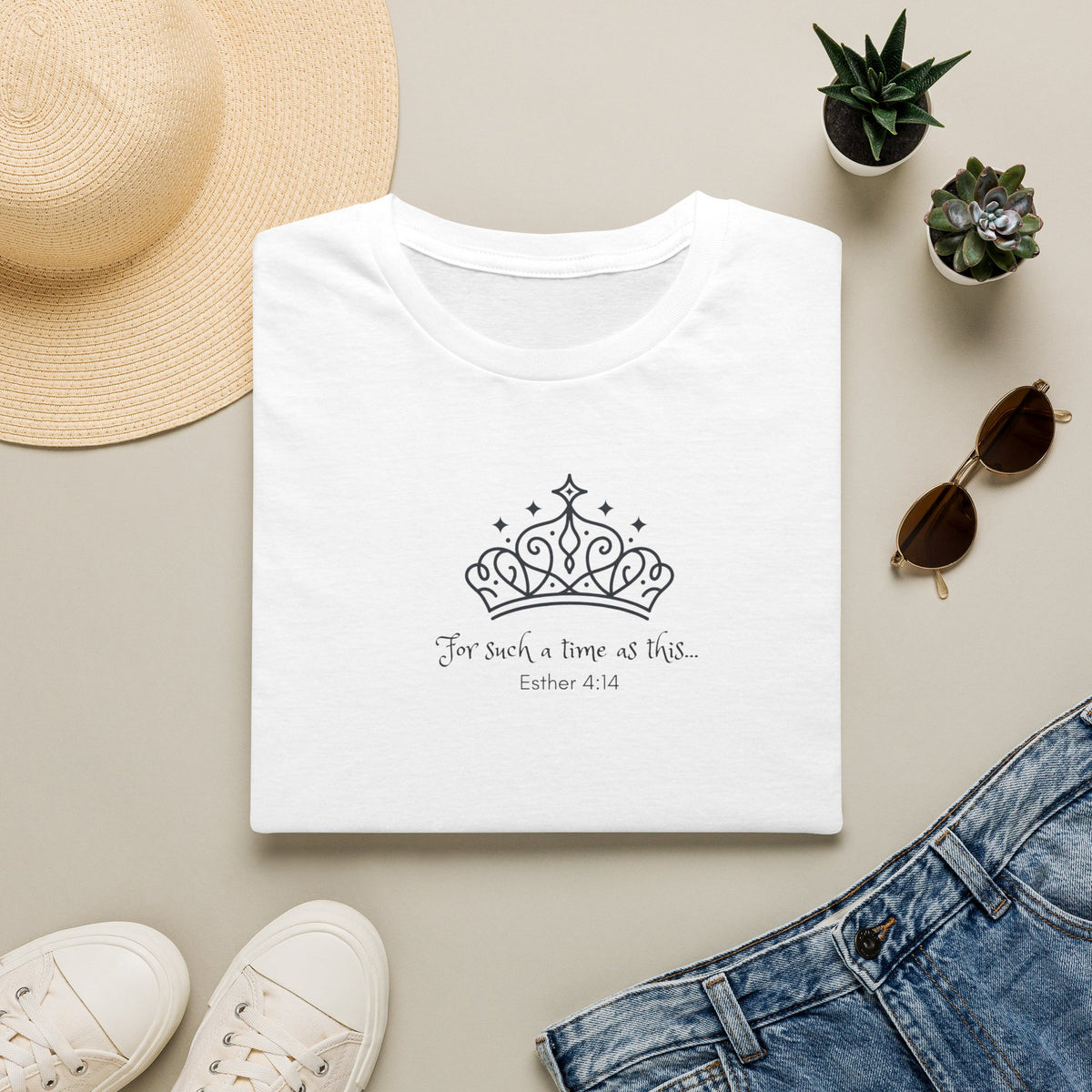Queen Esther "For Such A Time As This Inspirational T-Shirt