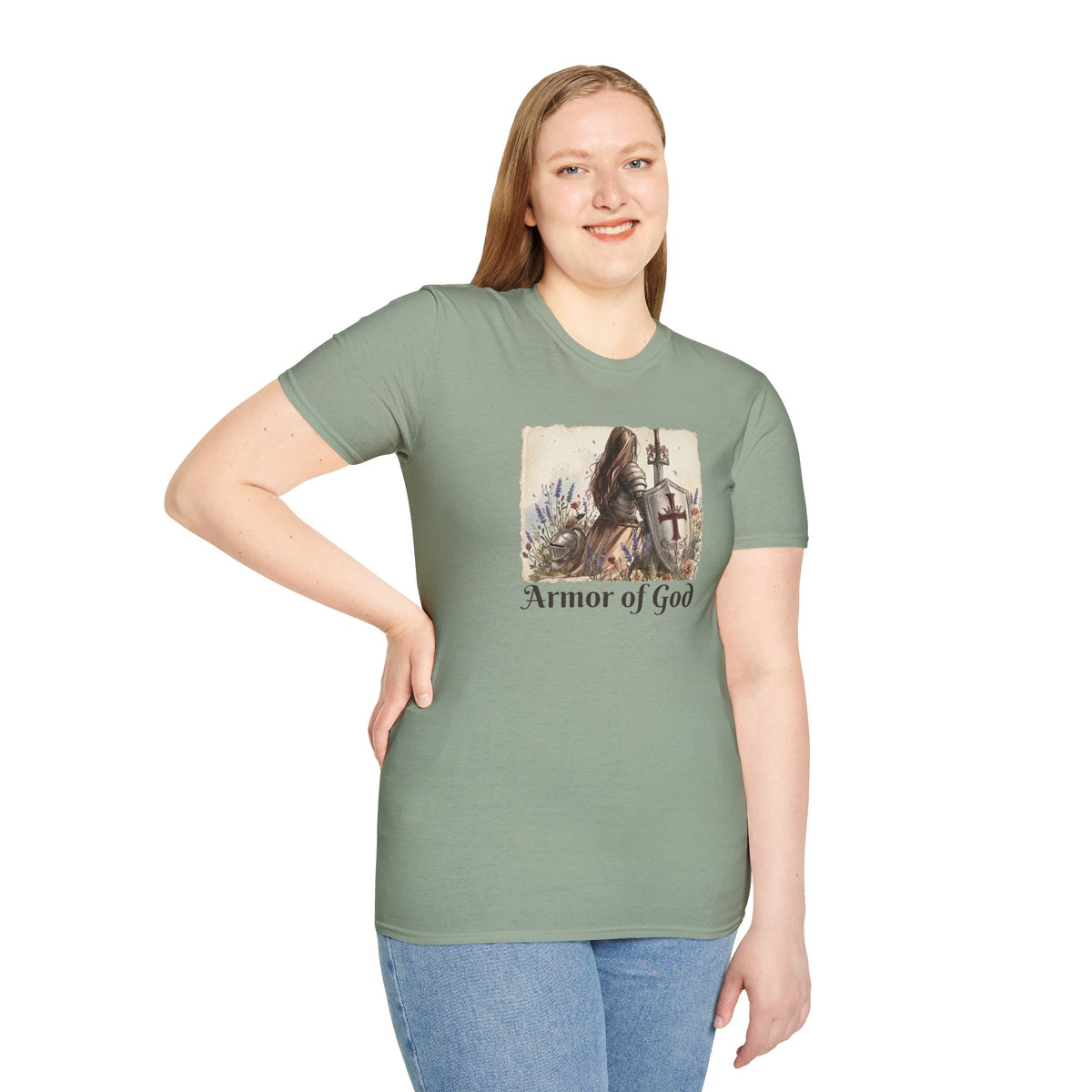 Armor of God T‑Shirt — Christian Faith Warrior Tee