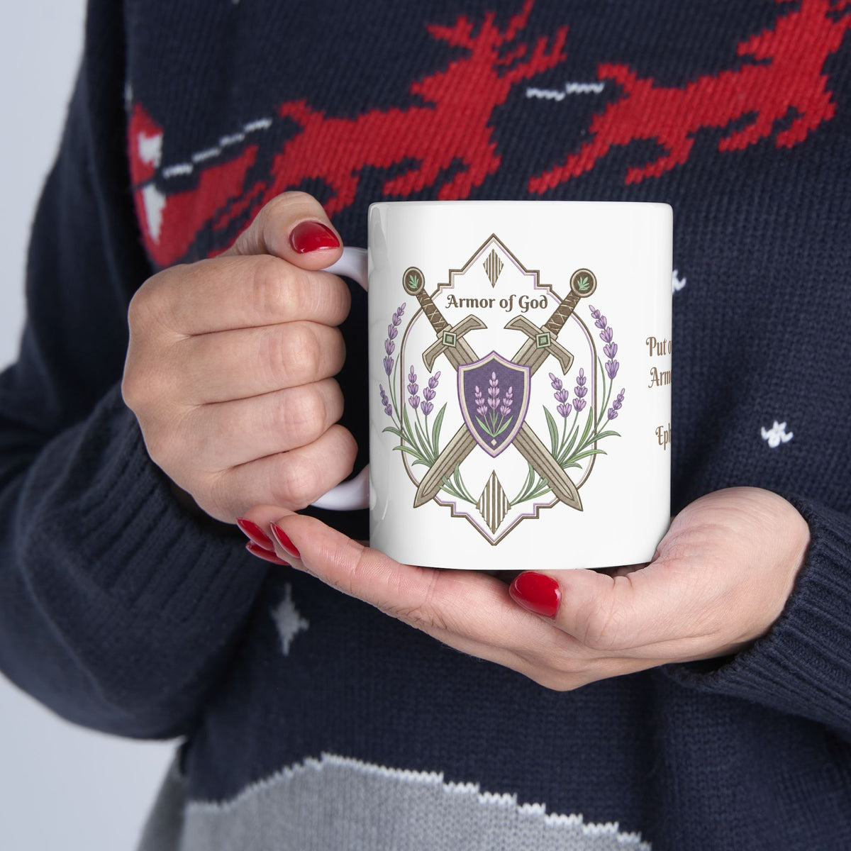 Put on the Full Armor of God Ephesians 6 Ceramic Mug
