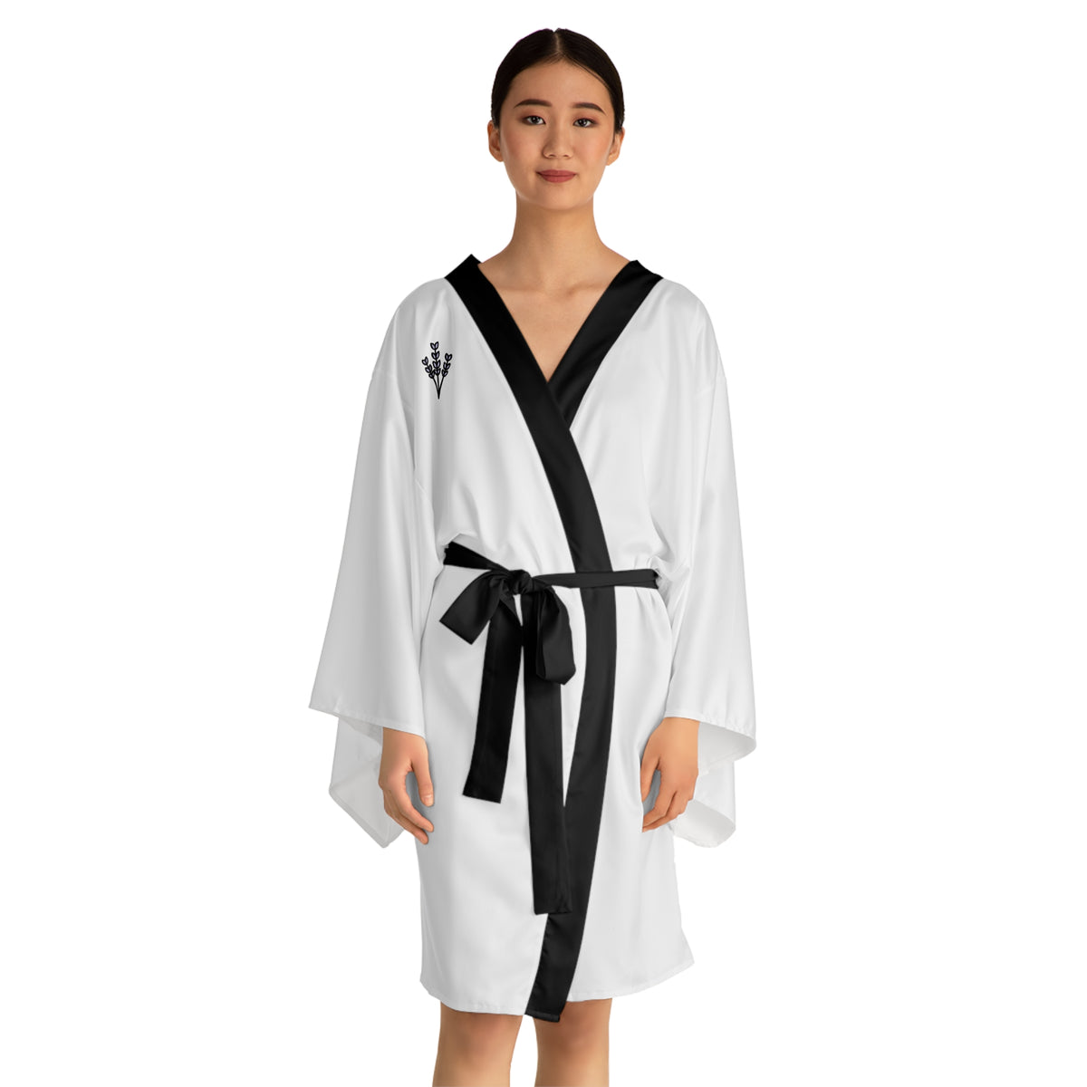 Kimono Robe — 'Fragrance of Christ' Minimal White Spiritual Robe