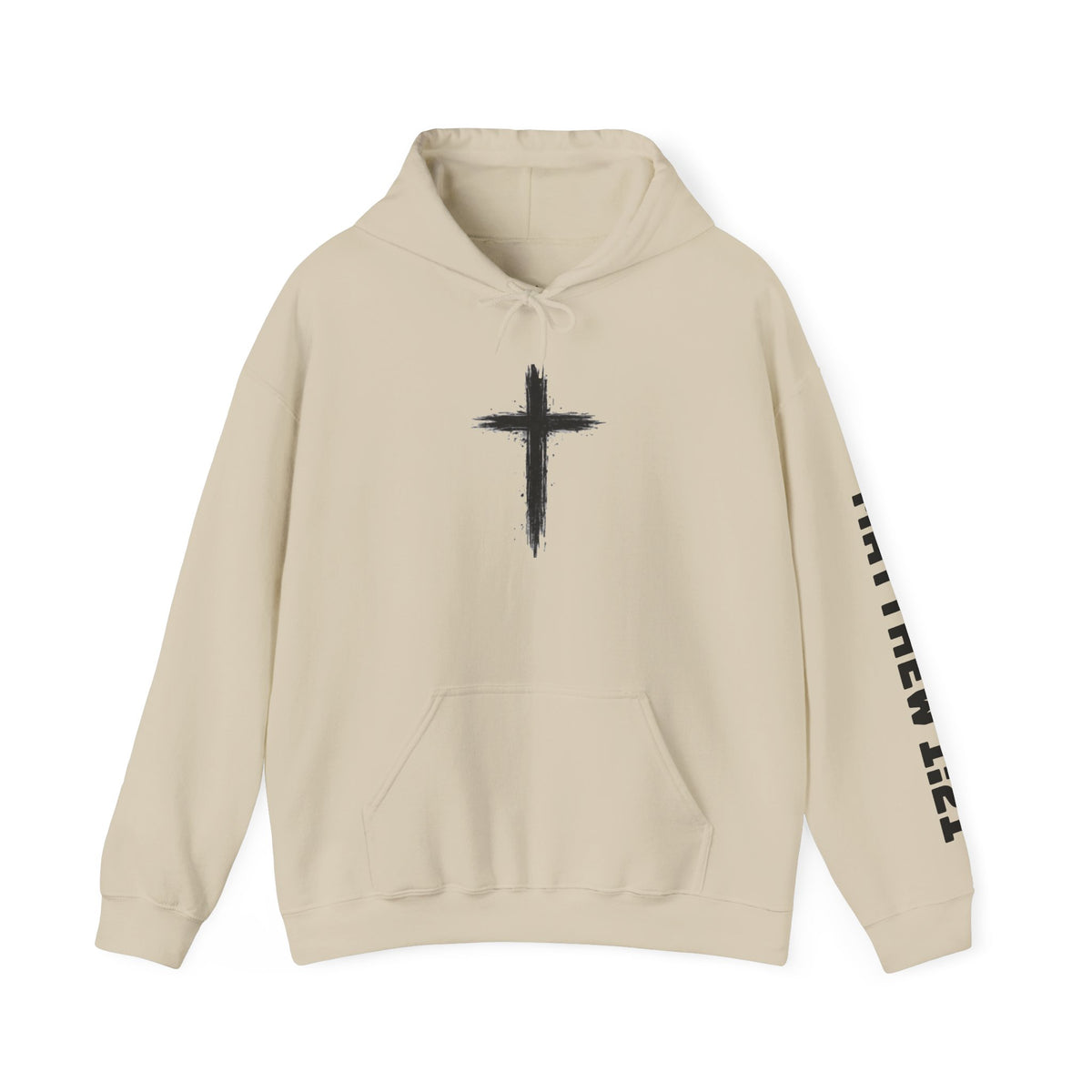 Yeshua Saves Christian Cross Hoodie