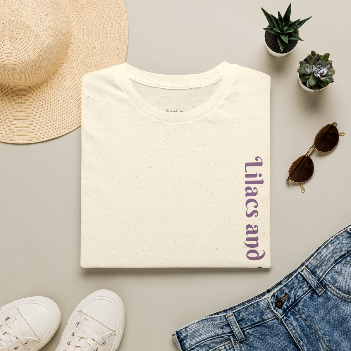 T-Shirt — Lilacs and Lavender Floral Tee