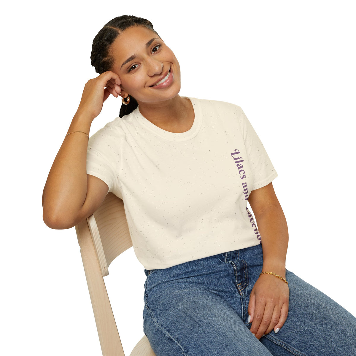 T-Shirt — Lilacs and Lavender Floral Tee