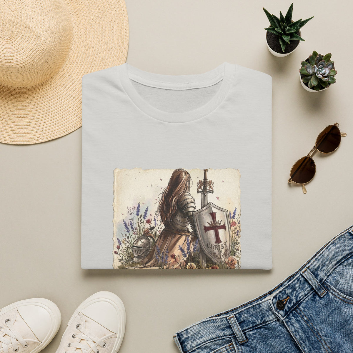 Armor of God T‑Shirt — Christian Faith Warrior Tee