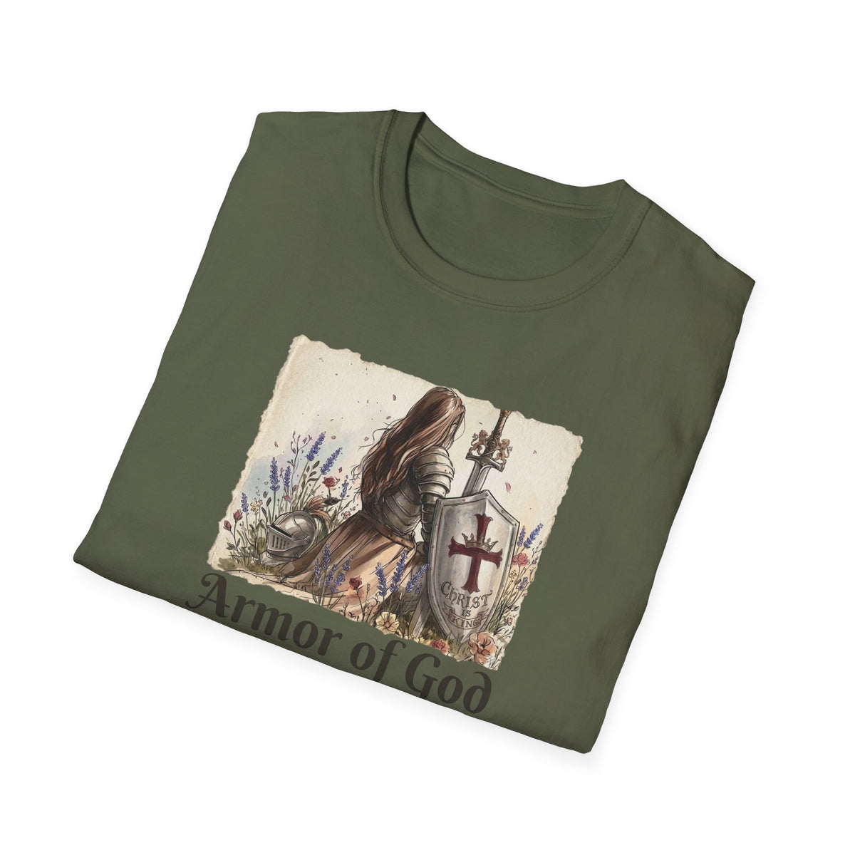 Armor of God T‑Shirt — Christian Faith Warrior Tee