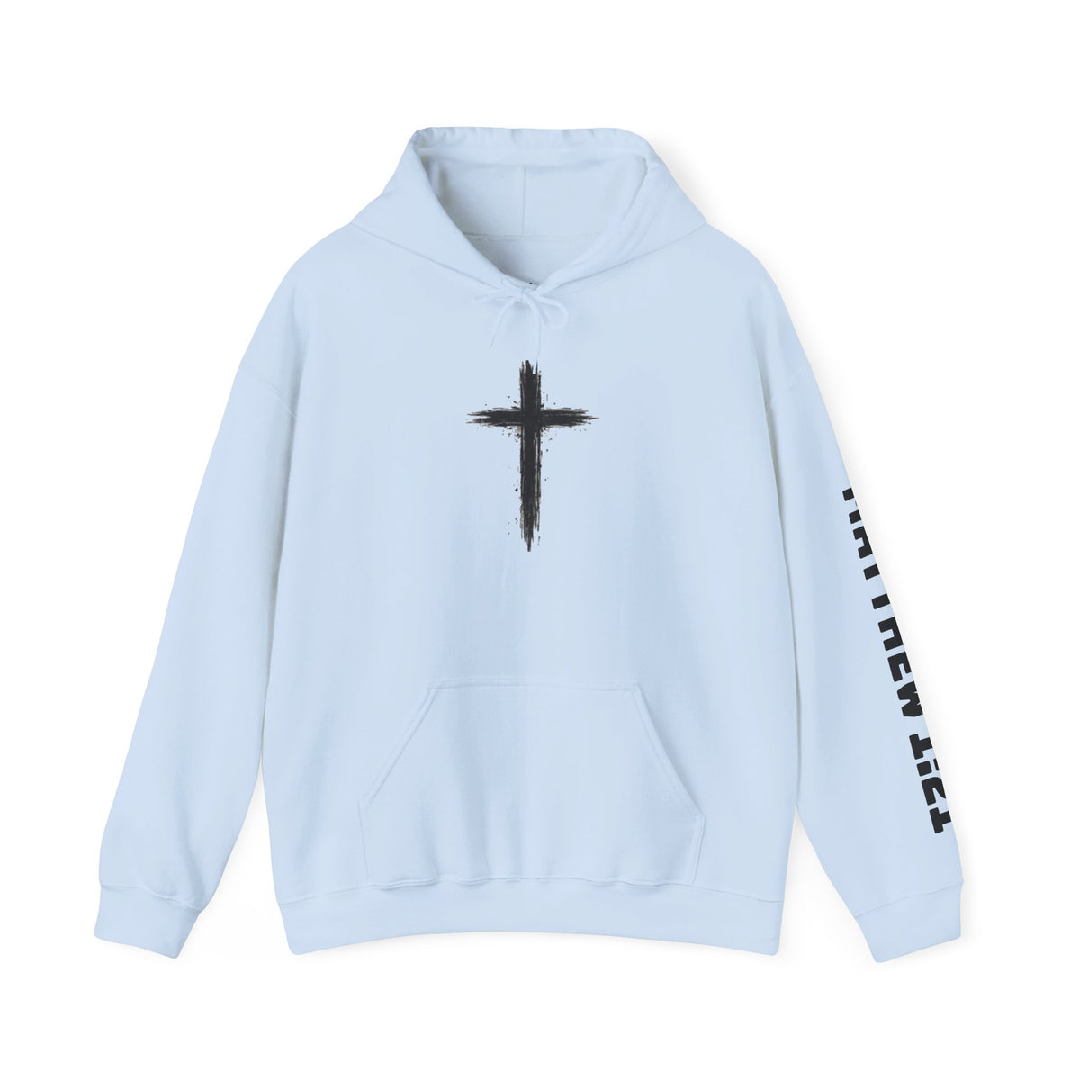 Yeshua Saves Christian Cross Hoodie