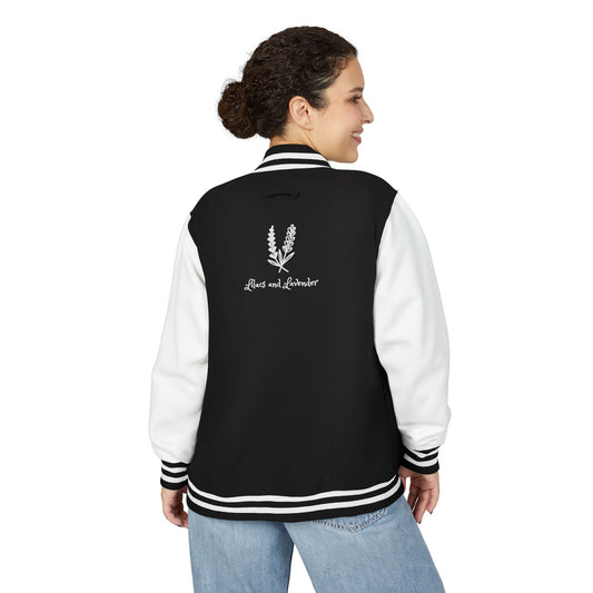 Letterman Jacket — 'Rise Anew' Phoenix Embroidered Varsity Jacket