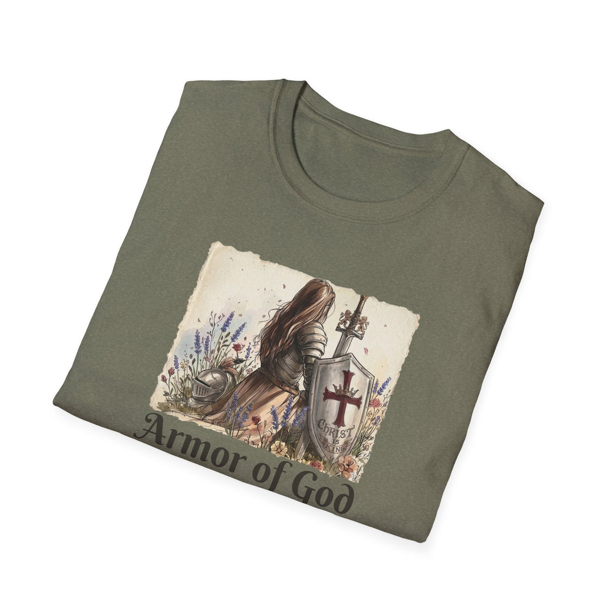 Armor of God T‑Shirt — Christian Faith Warrior Tee