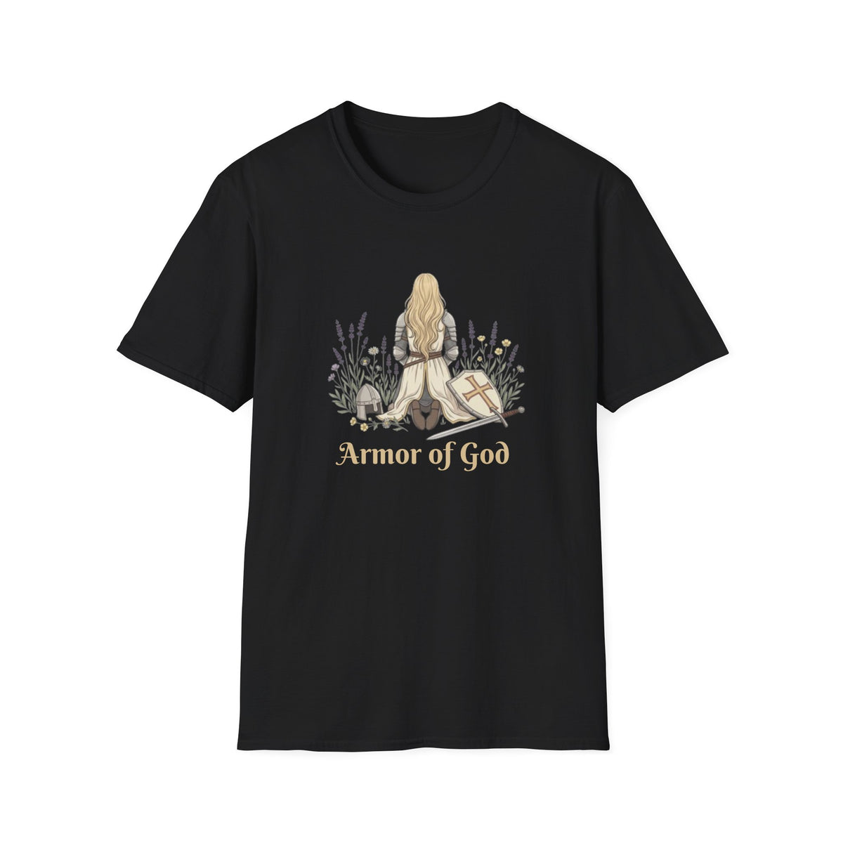 Armor of God T-Shirt — Christian Faith Prayer Tee (Ephesians 6:11)